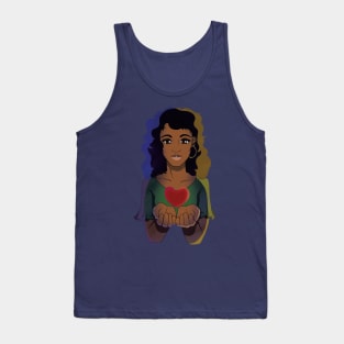 We All Have a Heart - African Tank Top